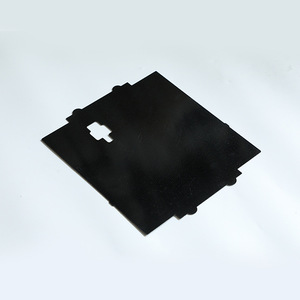 יריעות סטירן <span class=keywords><strong>ABS</strong></span> שחורות מבריקות בהתאמה אישית ליצירת ואקום ותהליך תרמופורמינג, חיתוך וחריטה, בעובי 2 מ\\\"מ/15 מ\\\"מ - Product Image 1