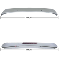 Aileron arrière de toit pour Toyota Hiace 2005-2018, décoration de style automobile, en ABS, pour coffre arrière