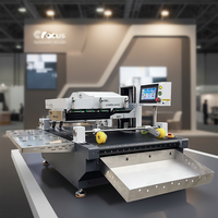 Imprimante jet d'encre automatique Focus Inc 691S, nouvelle imprimante numérique multicolore à passage unique, 15 ppm pour contenants alimentaires et boîtes à lunch