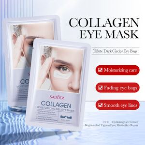 SADOER All-English Collagen Gel Masque pour les yeux Hydratant et Amélioration des cernes Fournitures de santé pour les yeux - Product Image 3