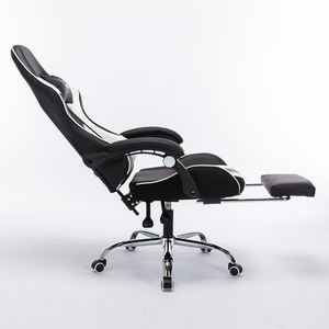 Sillas giratorias ergonómicas de masaje de cuero PU de lujo <span class=keywords><strong>Silla</strong></span> <span class=keywords><strong>Gamer</strong></span> <span class=keywords><strong>Silla</strong></span> de carreras <span class=keywords><strong>Silla</strong></span> DE JUEGOS DE PC <span class=keywords><strong>con</strong></span> soporte lumbar y reposapiés - Product Image 5