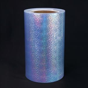Customizable Holographic Vinyl Self-Adhesive PVC Roll Material Printable Holographic Flexible For Inkjet Printed - Product Image 6