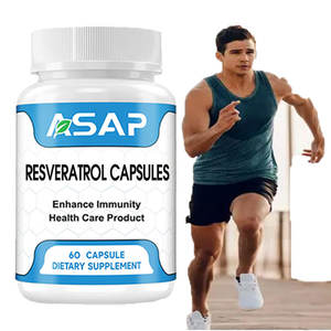 Suplemento Natural de alta calidad Resveratrol Suplemento Resveratrol 500mg Resveratrol Cápsulas - Product Image 1