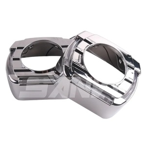 3 Inch LED Shrouds With White Color Led <b>Projector</b> Lens for Toyota-Nissan-jeep Cover Lens in Auto <b>Lighting</b> System - Product Image 1