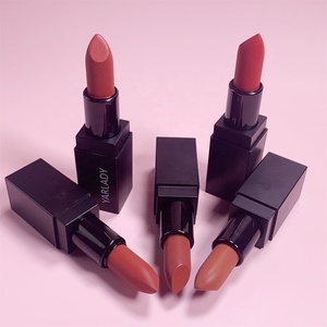 Maquillage tendance haut de gamme Conception personnalisée Créez votre propre marque <span class=keywords><strong>Golden</strong></span> <span class=keywords><strong>Rose</strong></span> Nude Water Proof Custom Vegan Stain Solid Lipstick - Product Image 1