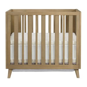 Hot Sale Multifunctional Convertible <b>Pine</b> Solid Wood Baby Crib for 0-36 Months, Splicing to Adult <b>Bed</b>, Safety EU US Standard - Product Image 1