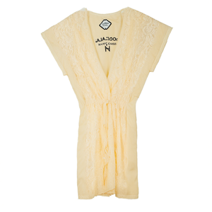 Kimono ajustable de encaje para playa, cubierta de traje de baño para mujer, ropa de verano ligera y a la moda, top de traje de baño. - Product Image 1