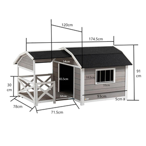 Chenils en bois pour animaux <span class=keywords><strong>de</strong></span> compagnie - Product Image 4