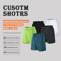 Pantalones Cortos Deportivos Personalizados de Secado Rápido y Transpirables para Baloncesto, con Bolsillo con Cremallera y Cintura Elástica, para Hombre