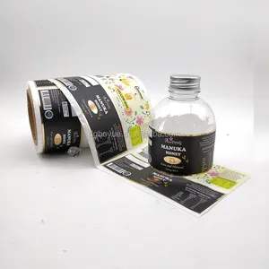 Custom Writable Paper Printing Private Cosmetic Perfume Bottle Label