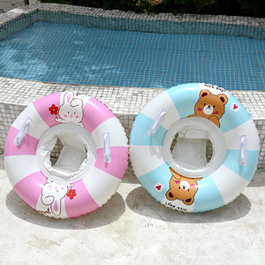 Tanyozhe Baby Swimming Ring <b>Inflatable</b> Seat Ring For Children 1-5 Years Thickened Safety <b>Float</b> Pool Toy - Product Image 1