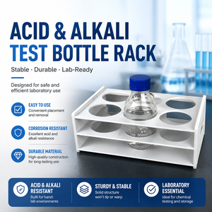 Soporte para botellas de reactivos de laboratorio Degao, resistente a ácidos y álcalis, para consumibles de laboratorio - Product Image 2