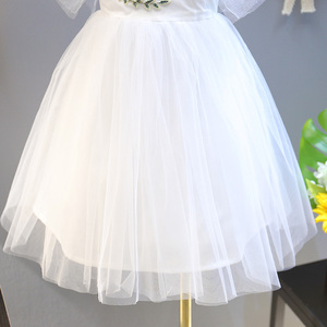 Robe de cocktail décontractée d'été en coton brodé pour filles, vêtements pour enfants, recherche de distributeur en gros - Product Image 3