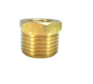 Embout hexagonal à filetage mâle multi-tailles, <span class=keywords><strong>1</strong></span>/8\", <span class=keywords><strong>1</strong></span>/4\", 3/8\", <span class=keywords><strong>1</strong></span>/<span class=keywords><strong>2</strong></span>\", 3/4\", en laiton, embout hexagonal pour tuyaux - Product Image 3
