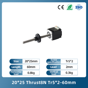 UMOT High Accuracy Cheap 20mm Nema8 1.8 Degree Hybrid Step <strong>Motor</strong> <strong>Linear</strong> <strong>Actuator</strong> Dc <strong>Mini</strong> Lead Screw <strong>Stepper</strong> <strong>Motor</strong> Captive <strong>Motor</strong> - Product Image 2