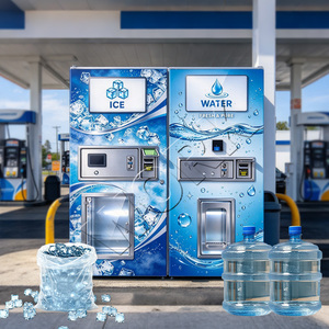 YISO ODM OEM Venta directa de fábrica de máquinas expendedoras de agua y hielo, servicio integral con RO para gasolineras - Product Image 1