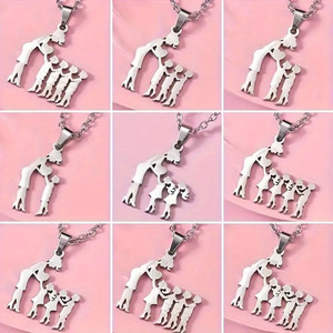 Nouveaux Colliers Pendentifs en Acier Inoxydable 2026 pour Maman, Fille, Sœur et Frère – Cadeaux Parfaits pour la Famille - Product Image 2