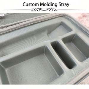 Professional <b>Hard</b> <b>Shell</b> EVA Hair Clipper <b>Case</b> Guide Comb Barber Tool Storage Bag Hair Cutting Kit Bag - Product Image 6