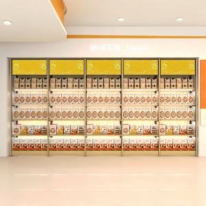 أثاث عرض خشبي حديث لديكور المنزل ومتاجر المنتجات المنزلية، تجهيزات للديكور الداخلي - Product Image 4