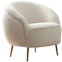 Juego de Muebles de Salón de Lujo en Oro, Estilo Nórdico Moderno, Sofá de Metal al por Mayor, Muebles de Terciopelo, Sillas de Espera para Sala de Estar