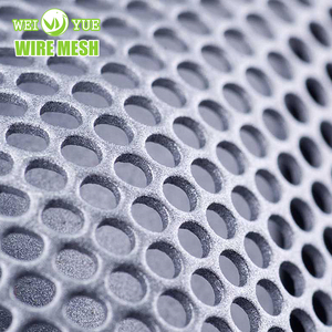 Maille métallique perforée décorative en aluminium de 1mm/acier inoxydable 304 à trou rond - Product Image 2