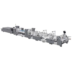 NEW STAR GFG-850-máquina de pegamento, <span class=keywords><strong>4</strong></span> y 6 esquinas, bloqueo automático de choques, Fondo de cartón, carpeta - Product Image 1