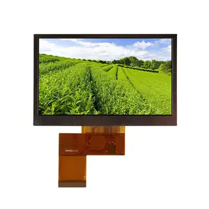 4.3 "480X272 ST7282-G4-1L 12O'CLOCK 40pin 380cd/M2 24Bit RGB TFT LCD Lcm Cho Màn Hình Ngoài Trời