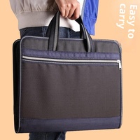 Sac à documents imperméable à grande capacité, sac accordéon, mallette pour l'organisation, personnalisation en gros