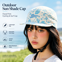 Op maat gemaakte logo dames sportieve luipaard baseball pet waterdicht zonbescherming verstelbare band outdoor fietsen bedrukte pet