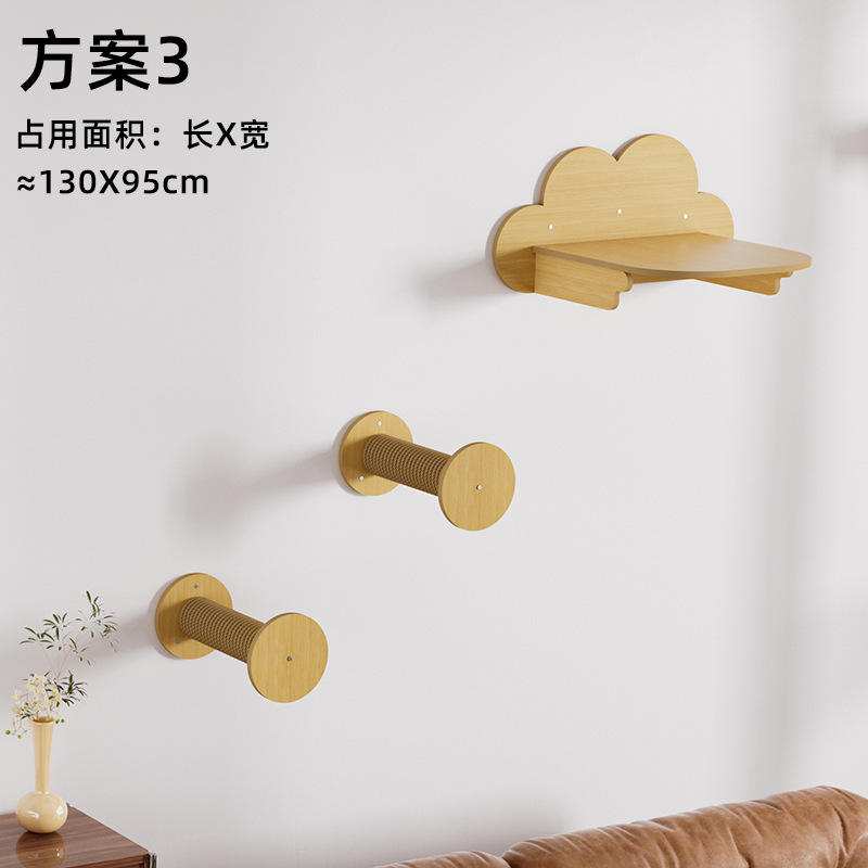 Conjunto de tres piezas-tablero de muebles ecológico