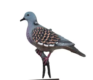 Cây bay Shell cơ giới Eva động cơ chuyển động cây bán Inflatable rùa tang gỗ nhựa Dove Pigeon decoys cho săn bắn