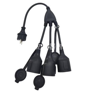 สายพ่วง Nema 2 ช่องเสียบ 15A สายไฟ PVC สำหรับเครื่องใช้ไฟฟ้าภายในบ้าน - Product Image 5