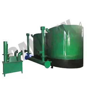 The New Listing Charcoal Briquette Making Machine Recycled Cocoahu Efficient Hoisting Carbonization Furnace