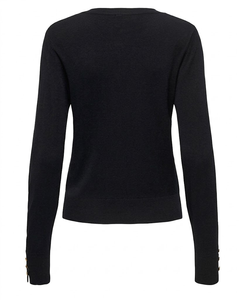 Slim Fit Button Cuff <b>Crewneck</b> Winter Jumper Pullover <b>Sweater</b> for Women Viscose/Nylon Breathable Casual - Product Image 3