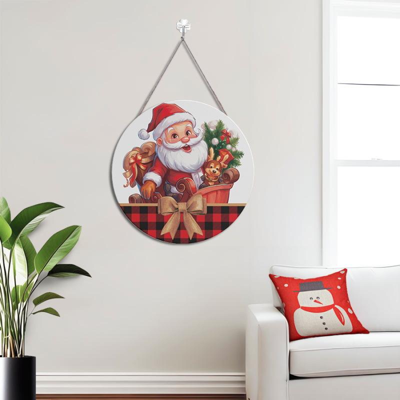 ซานตาคลอส-20*20ซม