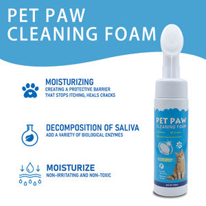 Nuevo Producto 2027: Limpiador de Patas para Perros y Gatos |   Espuma Suave Sin Enjuague |   Sin perfume con cepillo de silicona incorporado para patas ensuciadas - Product Image 4