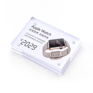 กรอบรูปอะคริลิคสองด้านแบบขอบหยักตั้งโต๊ะได้/กรอบรูปอะคริลิคใสขอบหยัก - Product Image 4