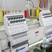 Nouvelle machine à broder informatisée pour t-shirts et casquettes - Découpeuse laser double tête haute vitesse, écran tactile 10 pouces, usage domestique, automatique