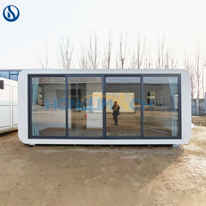 Casa Prefabricada Económica y Popular Tipo Cabaña Apple, Fácil de Construir, Portátil, de 20 y 40 Pies, Oficina Prefabricada, Contenedor Insonorizado - Product Image 3