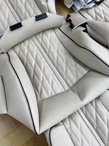 Housses de siège pour Volvo C70, housses de siège de voiture, cuir imperméable de luxe, 90% des modèles, coussins de siège universels pour voitures à cinq places - Product Image 5