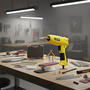 Pistolet à souder plastique Vevor 220W 220V avec accessoires pour le soudage du plastique - Product Image 2