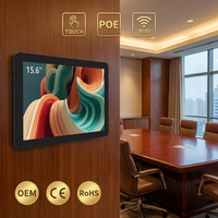 Tablet PC de 15.6 Pulgadas con Sistema Operativo Android 11, Procesador Rockchip de Alta Resolución, Wi-Fi, Pantalla Táctil Capacitiva para Uso Industrial, Resistente al Agua