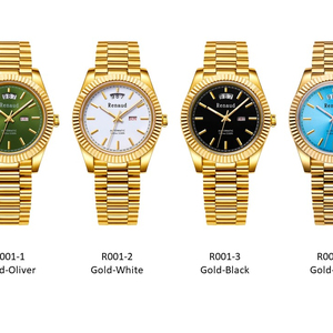Relojes Mecánicos para Hombre con Aguja de Visión Nocturna, Cristal de Zafiro, Reloj de Lujo - Product Image 1