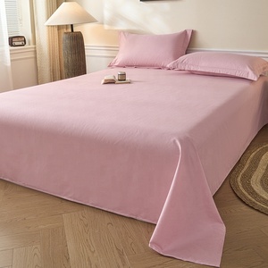 Juego de Sábanas de 3 Piezas, Sábana Plana de Microfibra con Relieve, Calidad de Hotel, Cubrecama Transpirable para Todas las Estaciones, para Dormitorio/Alojamiento - Product Image 3