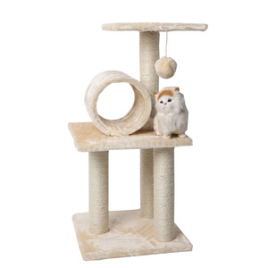Árbol rascador para gatos único, grande y resistente, con poste de rascado en forma de tronco - Product Image 1