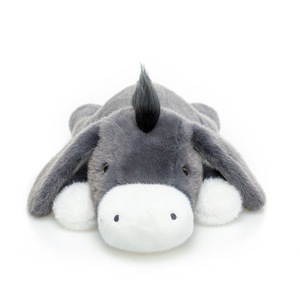 Peluche âne réaliste personnalisée CE CPC, jouet en peluche animal de la ferme moelleux, âne couché en peluche, vente en gros, fournisseur OEM ODM - Product Image 6