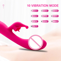 Vente en gros à prix réduit : Jouet sexuel pour adultes, vibrateur clitoridien féminin en silicone, vibrateur lapin point G, jouet sexuel pour femmes