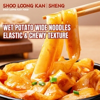 Wholesale Xiaolongkan Instant Potato Noodles 266g Sesame Peanut Paste Base Sweet Potato Noodle 5 Minutes to Cook for Hotpot