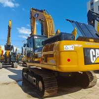 Excavatrice sur chenilles hydraulique Caterpillar 336D2L d'occasion, 37 tonnes, certifiée CE EPA, machine d'origine