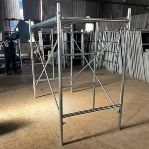 Échafaudage en acier Q235B en forme <span class=keywords><strong>de</strong></span> H, conforme à la norme EN12811, pour la construction au Moyen-Orient - Galvanisé haute résistance - Product Image 3